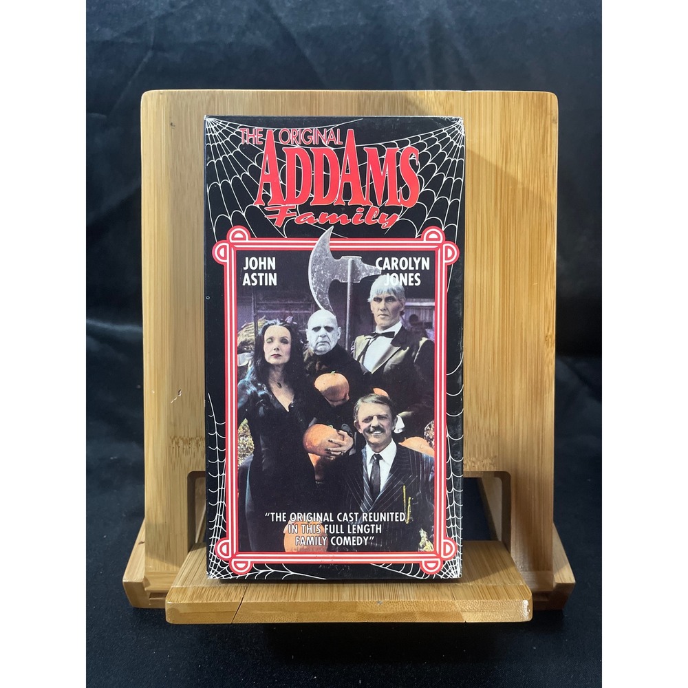 The Original Addams Family Halloween With The Addams Family VHS 1991‎ GoodTimes